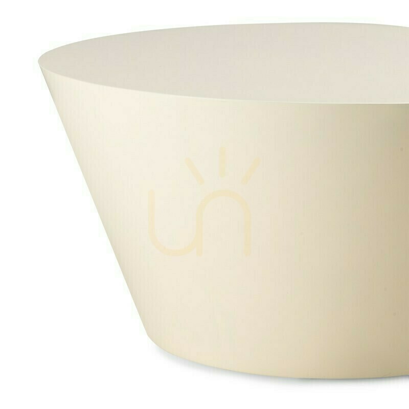 Display ELISSA Coffee Table, 60 cm, Cream-White, Glossy, Nova Nook ELISSA Coffee Table, 60 cm, Cream-White, Glossy, Nova Nook