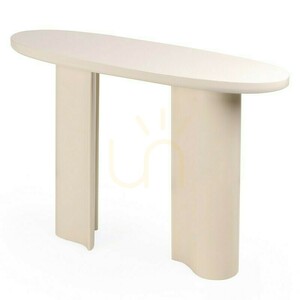 PUREL 120 cm Desk/Console, Light Beige, Glossy, Nova Nook small 5