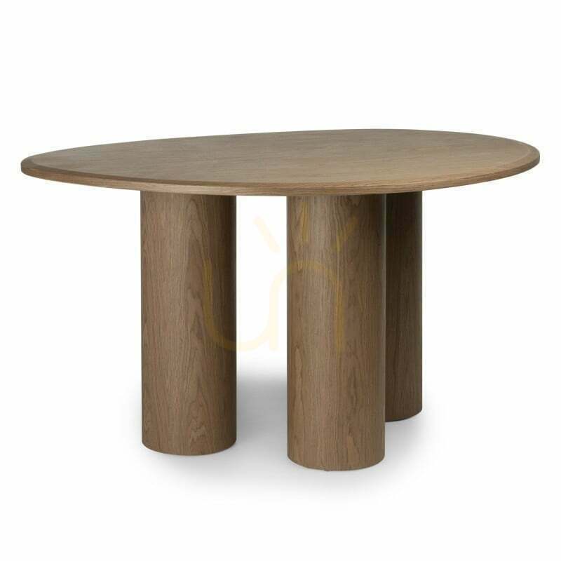 Show VISPI Table, 140 cm, Nova Nook Walnut VISPI Table, 140 cm, Nova Nook Walnut