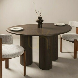 VISPI Table, 140 cm, Dark Walnut, Nova Nook small 1