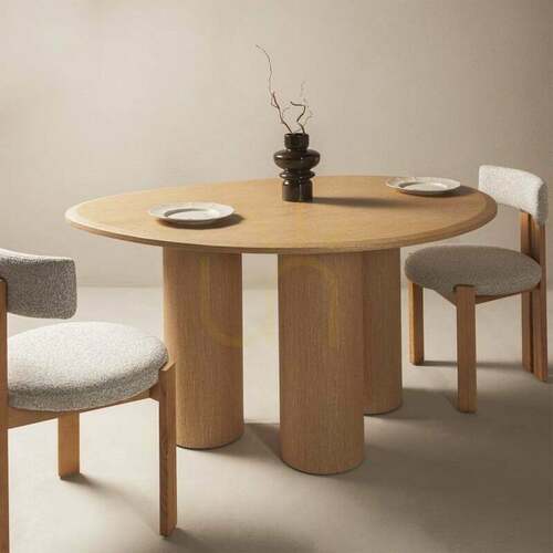 Check VISPI Table, 140 cm, Natural Oak, Nova Nook