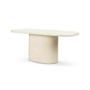MOMAS 180 cm Dining Table, Light Beige, Glossy, Nova Nook small 5