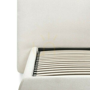UNAR Upholstered Bed, 180 x 200 cm, with Frame and Storage, Beige, Nova Nook 4 UNAR Upholstered Bed, 180 x 200 cm, with Frame and Storage, Beige, Nova Nook small 4