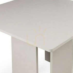 ASPER 100 cm Dining Table, Square, Cashmere Color by Nova Nook 6 ASPER 100 cm Dining Table, Square, Cashmere Color by Nova Nook small 6
