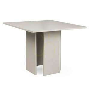 ASPER 100 cm Dining Table, Square, Cashmere Color by Nova Nook 0 ASPER 100 cm Dining Table, Square, Cashmere Color by Nova Nook small 0