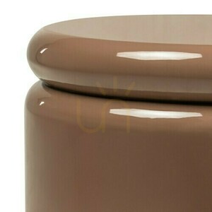 UEL Side Table, 40 cm, Light Brown, Mocha, Glossy, Nova Nook small 1