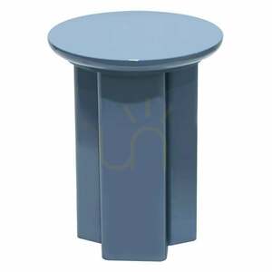 RIEB Side Table, 40 cm, "dusty blue," glossy Nova Nook 1 RIEB Side Table, 40 cm, "dusty blue," glossy Nova Nook small 1