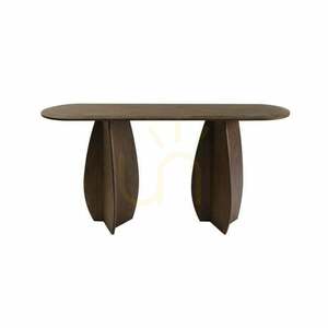 OKUN Console Table/Desk, 150 cm, Dark Walnut, Nova Nook small 0