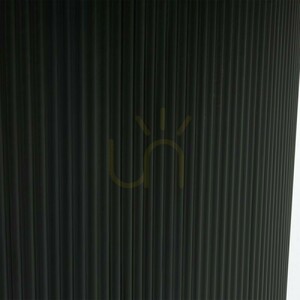 RIZIO 180 cm Dining Table, Black, with Grooves by Nova Nook small 7