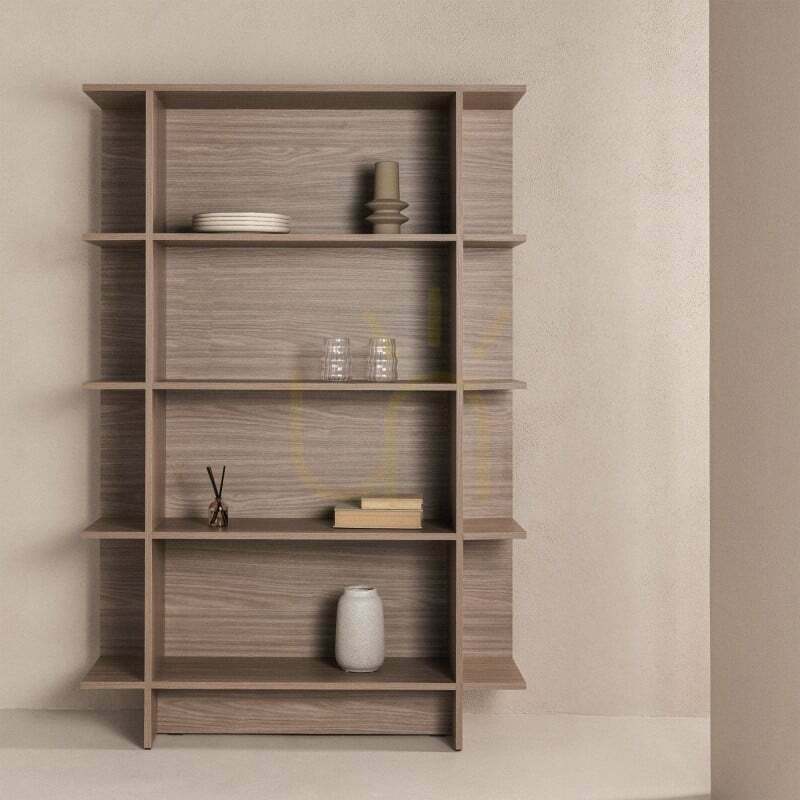 Display ANSO Bookcase, Nova Nook Pearl Oak ANSO Bookcase, Nova Nook Pearl Oak