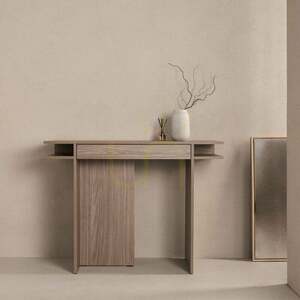 ANSO Desk/Console with Drawer, Pearl Oak by Nova Nook 3 ANSO Desk/Console with Drawer, Pearl Oak by Nova Nook small 3