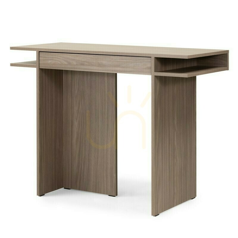 Check ANSO Desk/Console with Drawer, Pearl Oak by Nova Nook ANSO Desk/Console with Drawer, Pearl Oak by Nova Nook