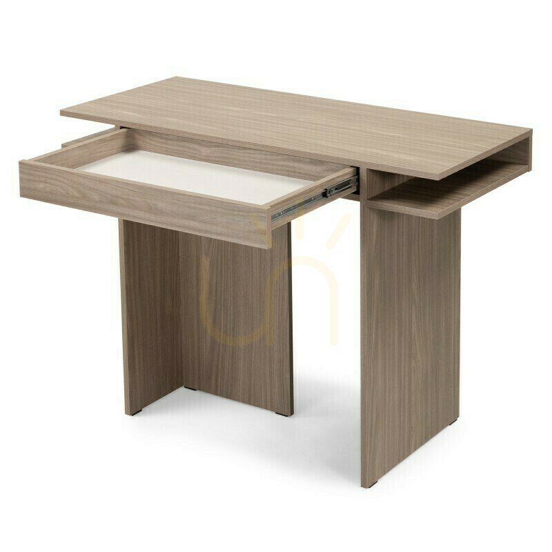 Display ANSO Desk/Console with Drawer, Pearl Oak by Nova Nook ANSO Desk/Console with Drawer, Pearl Oak by Nova Nook