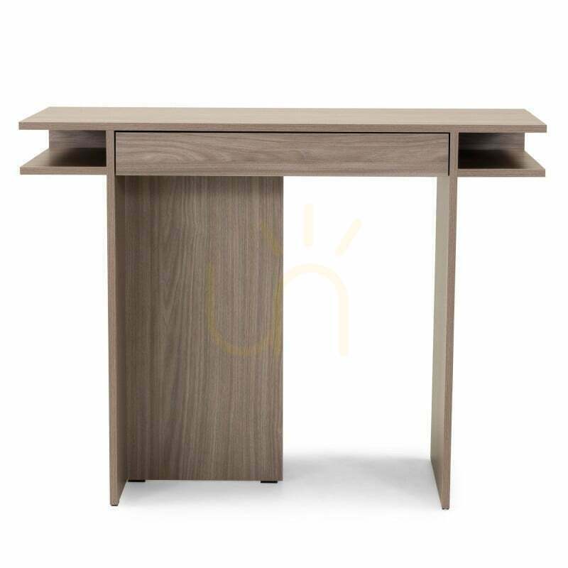 ANSO Desk/Console with Drawer, Pearl Oak by Nova Nook