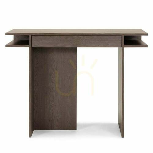 Check ANSO Desk/Console with Drawer, “Baltic Storm” Oak by Nova Nook