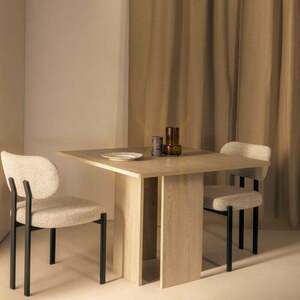 ASPER 100 cm Square Dining Table, Cremona Oak, Torro Nova Nook 1 ASPER 100 cm Square Dining Table, Cremona Oak, Torro Nova Nook small 1