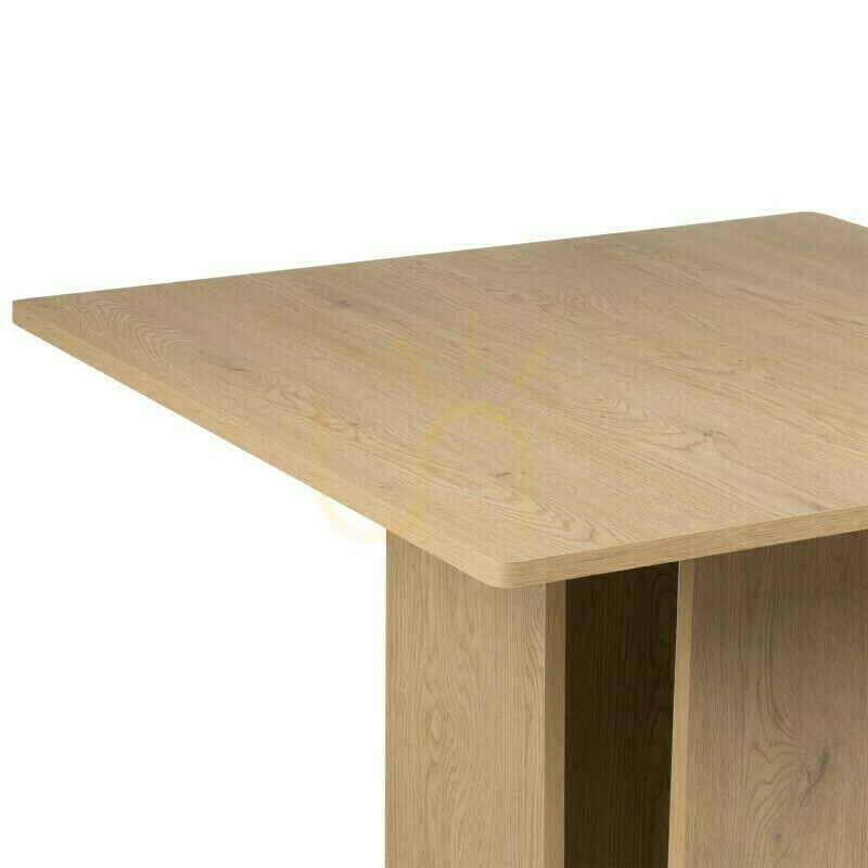 Check ASPER 100 cm Square Dining Table, Cremona Oak, Torro Nova Nook ASPER 100 cm Square Dining Table, Cremona Oak, Torro Nova Nook