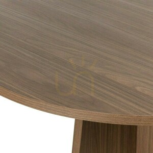 ERLOM 100 cm Round Dining Table, Lincoln Nova Nook Walnut 5 ERLOM 100 cm Round Dining Table, Lincoln Nova Nook Walnut small 5