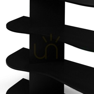 RHIO Low Shelf, Black, Wavy Nova Nook 6 RHIO Low Shelf, Black, Wavy Nova Nook small 6