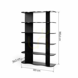 RHIO Tall Shelf, Black, Wavy Nova Nook 2 RHIO Tall Shelf, Black, Wavy Nova Nook small 2