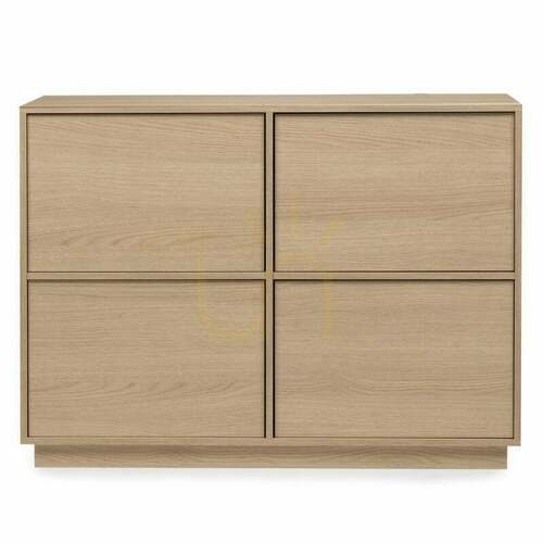 Check WASABI Four-Door Chest of Drawers, Lindberg Nova Nook Oak