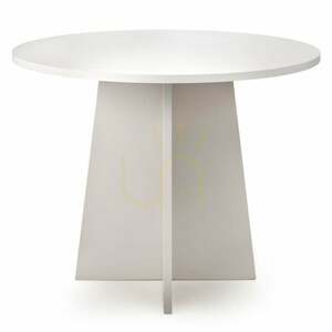 ERLO Round Dining Table, 100 cm in diameter, Nova Nook cashmere color 0 ERLO Round Dining Table, 100 cm in diameter, Nova Nook cashmere color small 0