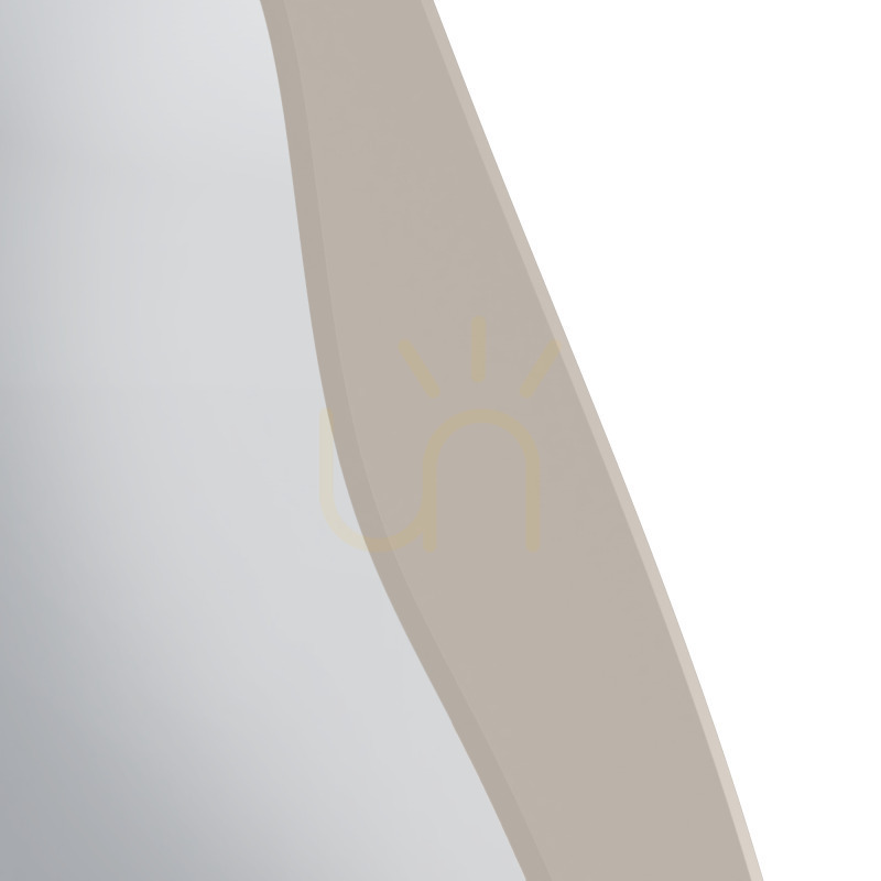 Display MARIMAR wall mirror in a wooden frame, 180 x 80 cm, irregularly shaped, in light beige (Nova Nook) MARIMAR wall mirror in a wooden frame, 180 x 80 cm, irregularly shaped, in light beige (Nova Nook)