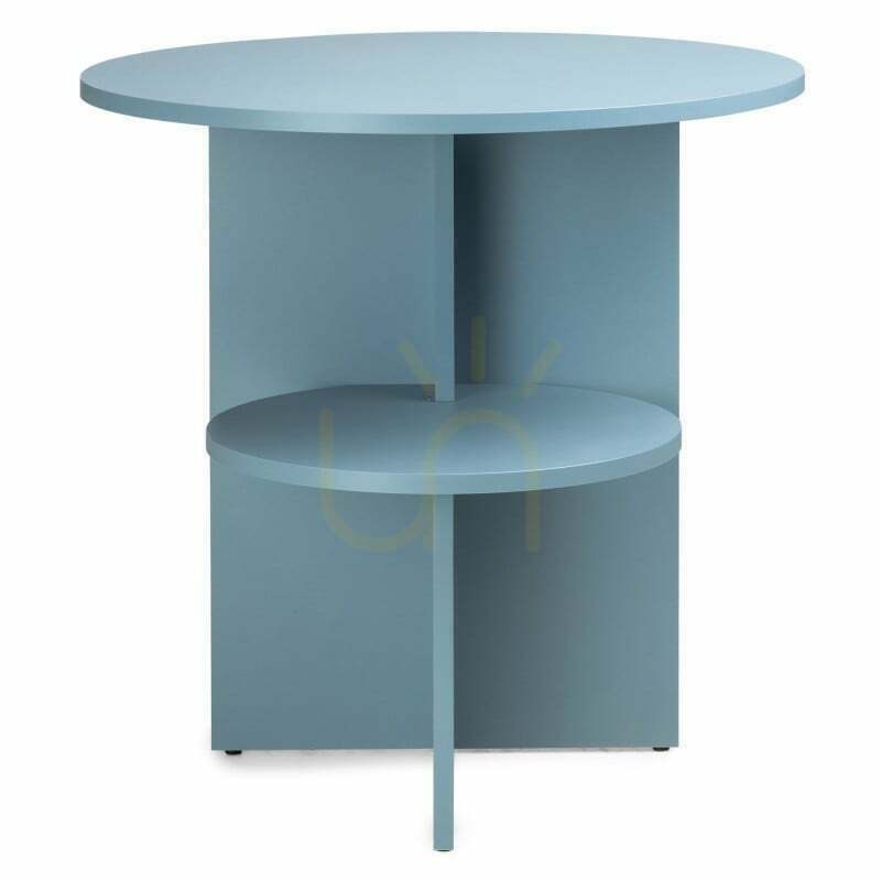 Preview ESO Round Side Table, Nova Nook Chalk Blue ESO Round Side Table, Nova Nook Chalk Blue