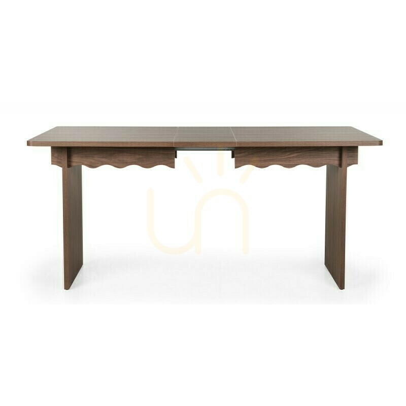 Show FLLOR Extendable Table 140–200 cm, Lincoln Walnut, Nova Nook Decorative Wavy Pattern FLLOR Extendable Table 140–200 cm, Lincoln Walnut, Nova Nook Decorative Wavy Pattern