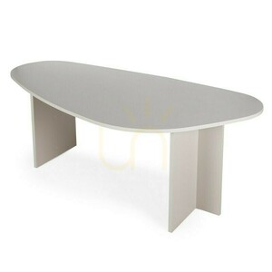ZEV Table with an Irregular-Shaped Top, 200 cm, Nova Nook Cashmere small 2