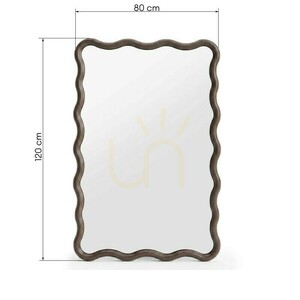 IMMER Wall Mirror with a Wavy Frame, Dark Walnut by Nova Nook 5 IMMER Wall Mirror with a Wavy Frame, Dark Walnut by Nova Nook small 5