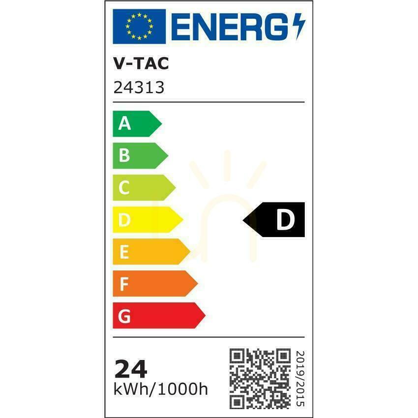 View V-TAC 80CM LED 24W IP44 Black Garden Post Light VT-10181 3000K 3400lm V-TAC 80CM LED 24W IP44 Black Garden Post Light VT-10181 3000K 3400lm