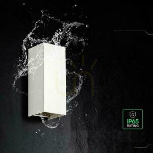 Outdoor Up/Down Wall Light V-TAC VT-120112-W 10W LED 1250lm CCT 3in1 IP65 White small 3