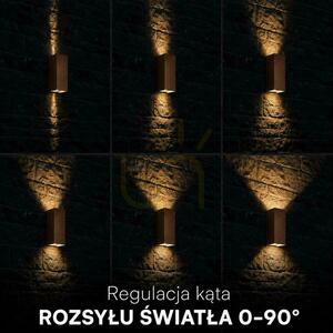 Outdoor Up/Down Wall Light V-TAC VT-120112-C 10W LED 1250lm CCT 3in1 IP65 Corten small 2
