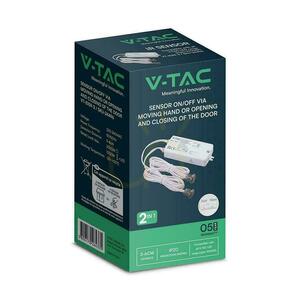 Hand-Motion Sensor with Cable, Max. 1000W LED, Two Sensors, V-TAC VT-8159-2, 5-Year Warranty small 3