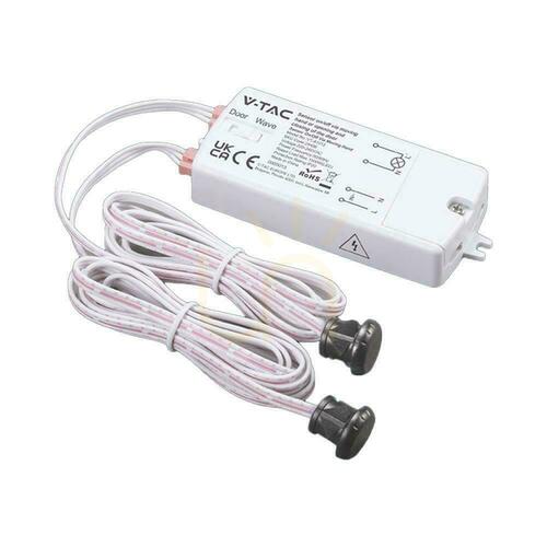 Check Hand-Motion Sensor with Cable, Max. 1000W LED, Two Sensors, V-TAC VT-8159-2, 5-Year Warranty