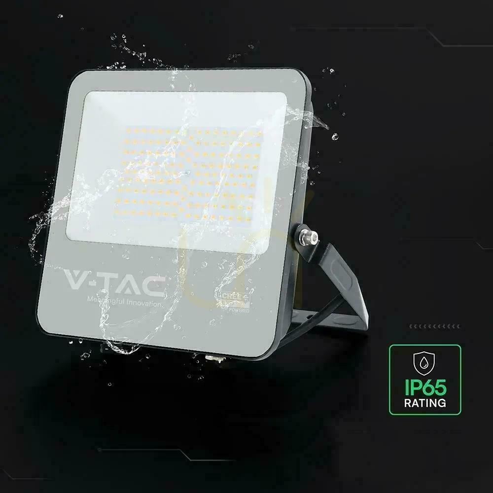Preview V-TAC CREE CHIP 100W LED Floodlight, 185 lm/W, Black, VT-44105, 4000K, 18,500 lm, 6-Year Warranty V-TAC CREE CHIP 100W LED Floodlight, 185 lm/W, Black, VT-44105, 4000K, 18,500 lm, 6-Year Warranty