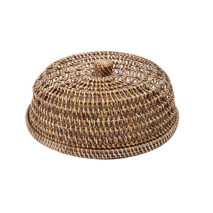 BAZAR BIZAR The Rattan Food Cover Natural Brown L small 2
