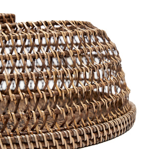 BAZAR BIZAR The Rattan Food Cover Natural Brown L small 9