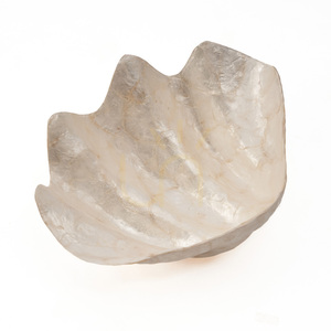 BAZAR BIZAR Mother of Pearl White Soap Dish M BABL047W-M small 5