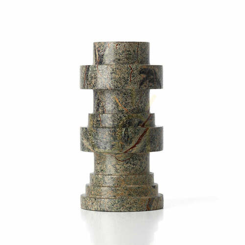 Check Candle Holder BAZAR BIZAR Bidasar Green Marble 20 cm