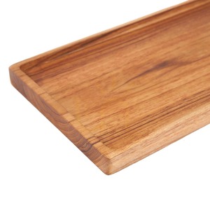 Bazar Bizar Gormandize teak serving tray Natural L 30×18 cm small 3
