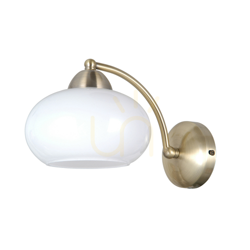 Check Classic Gold Folte Wall Sconce E27