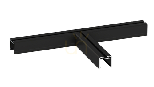 Check LUMINES DILEDA Type T connector, black lacquer finish.