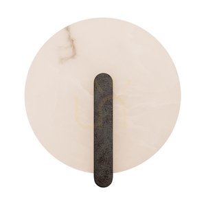 Wall LED Light 5W 3000k Alabaster - Rust ZAMBELIS small 1