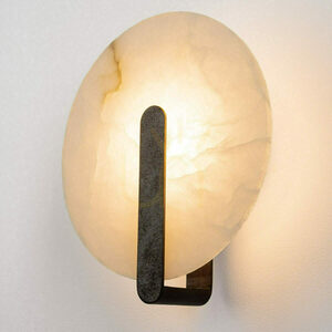 Wall LED Light 5W 3000k Alabaster - Rust ZAMBELIS small 0