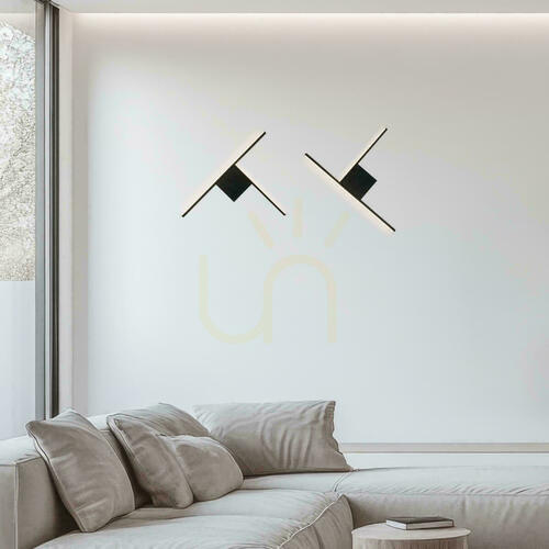 Check Zambelis 25148 sandy black LED wall light 10 W 3000 K TRIAC