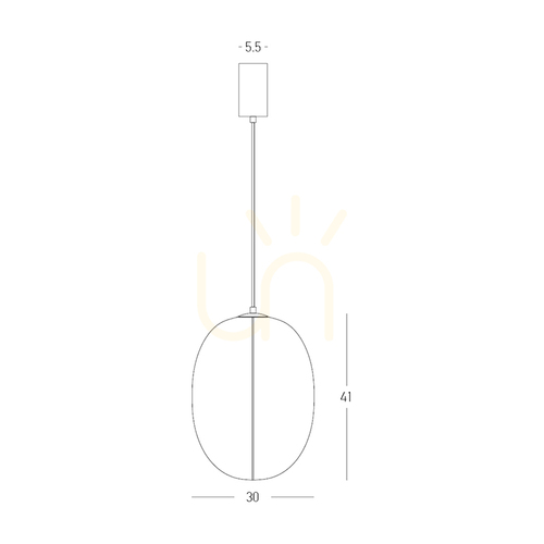 Check 1xE27 pendant light, max.. 15 W, “Mulberry Silk” color – metallic white, ZAMBELIS