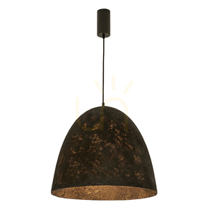 ZAMBELIS 25175 pendant light 1xE27, Ø 50 cm, black small 0