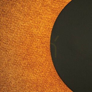 Sconce LED Light 6W Acoustic Light Brown - Black ZAMBELIS small 3